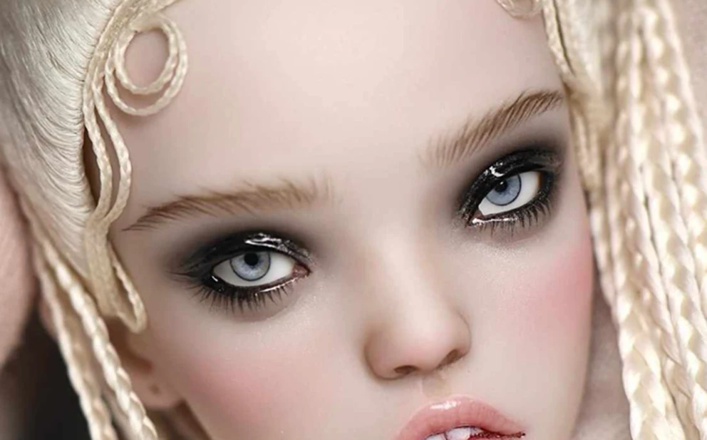 Resin Art Gift For Birthday - BJD SD Beast's Eye gözbebekli Popovy