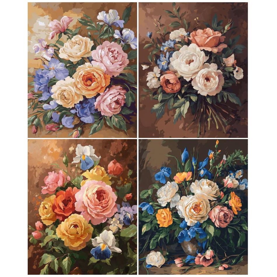 Resin Art Ideas - CHENISTORY Çiçek 5d Elmas Boyama Kitleri