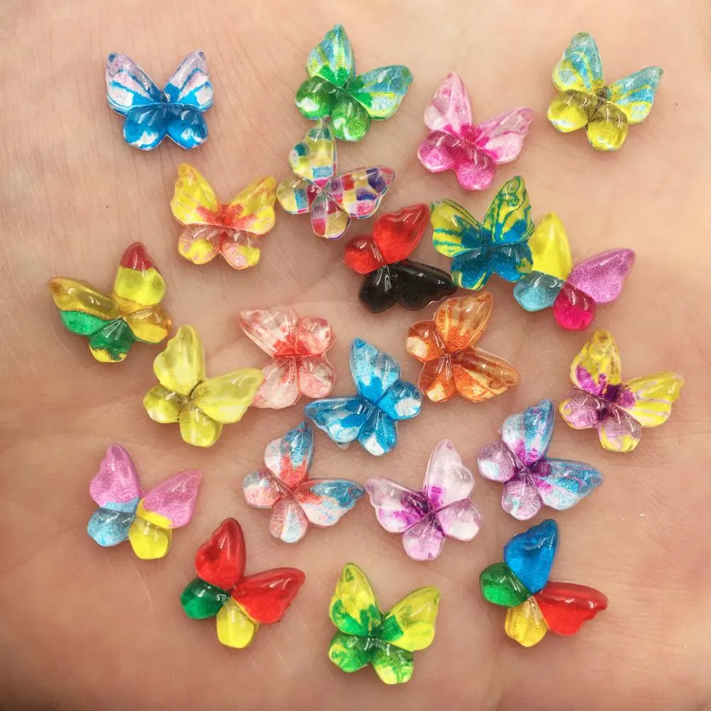 Resin Art Workshop - Reçine Glitter renkli 10mm Kawaii Mini