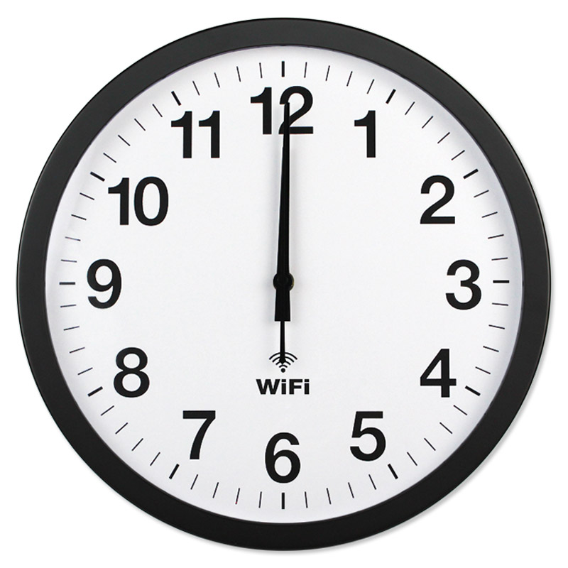 Resin Art Wall Clock - Akıllı saat WIFI otomatik zamanlama ağ