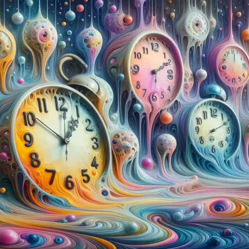 Resin Art Wall Clock - Elmas Boyama Kiti Duvar Dekoru Kendin