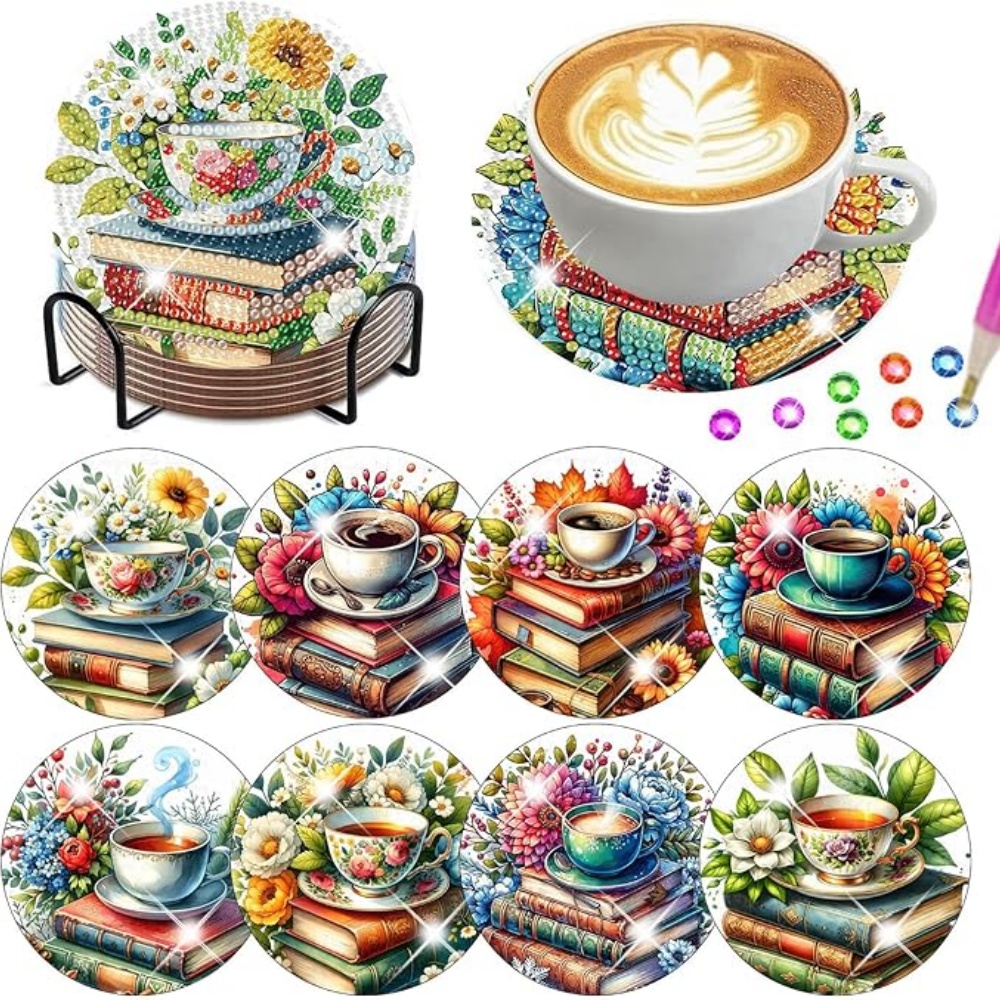 Resin Art Stand - 8 adet/DIY elmas sanat resim tablosu