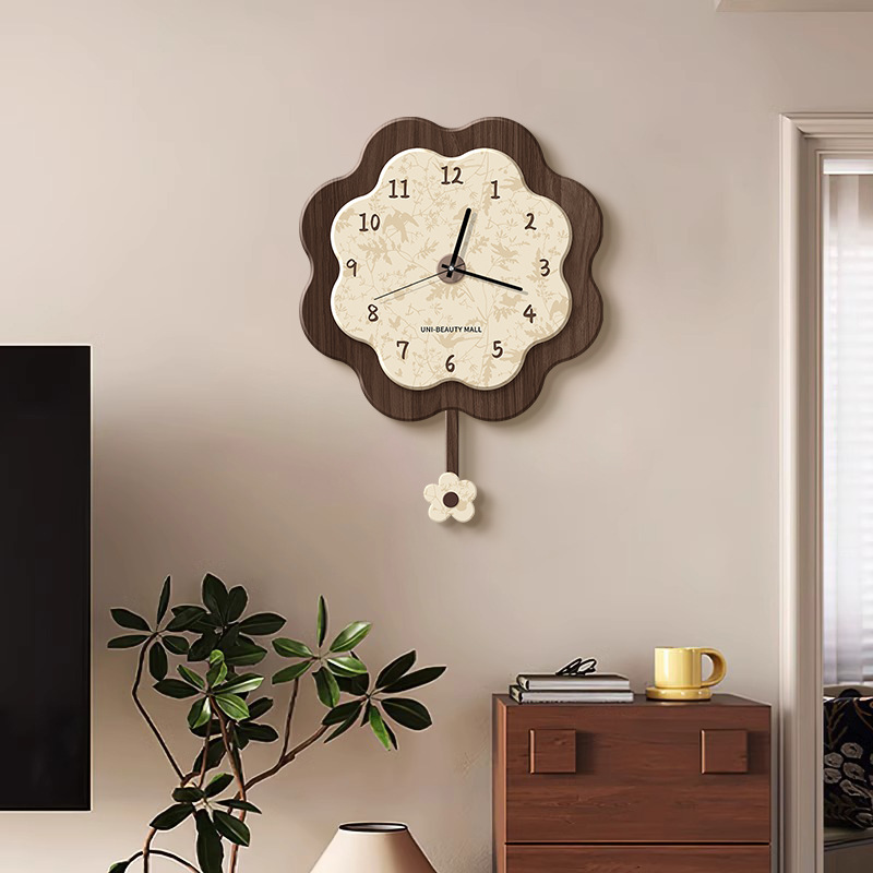Resin Art Wall Clock - Çin Tarzı Yaratıcı Sanat Duvar Saati,