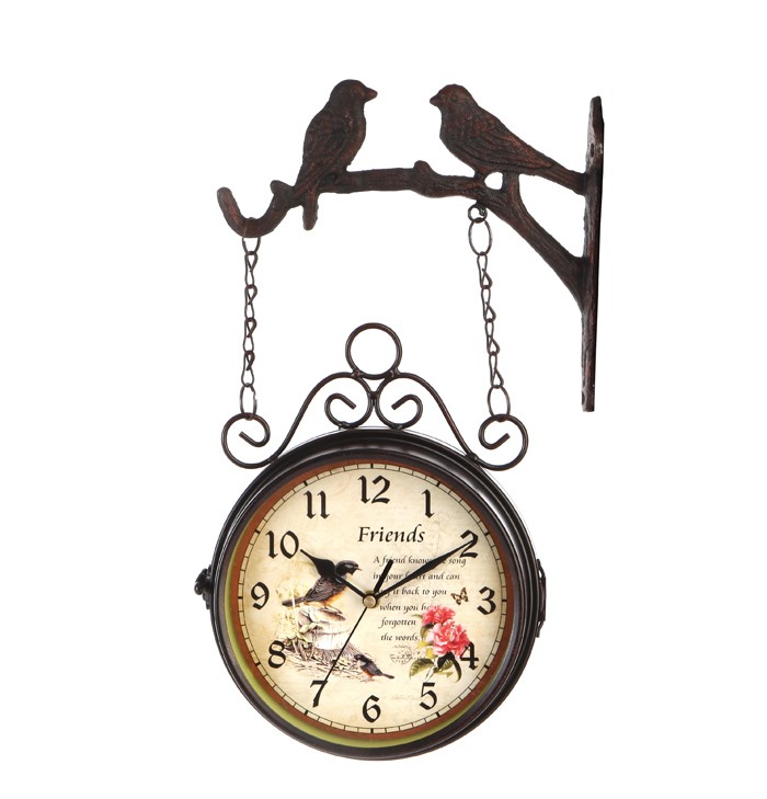 Resin Art Wall Clock - Benzersiz hediye - RETRO vintage sanat