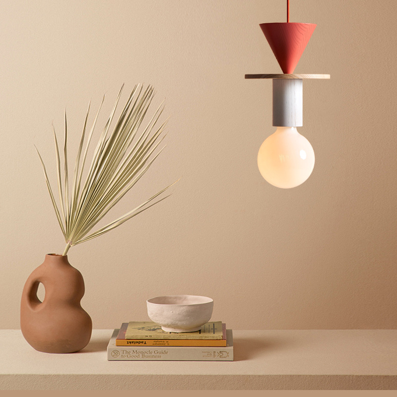 Resin Art And Wood - JUNIT Dia Sarkıt Modern Ahşap LED