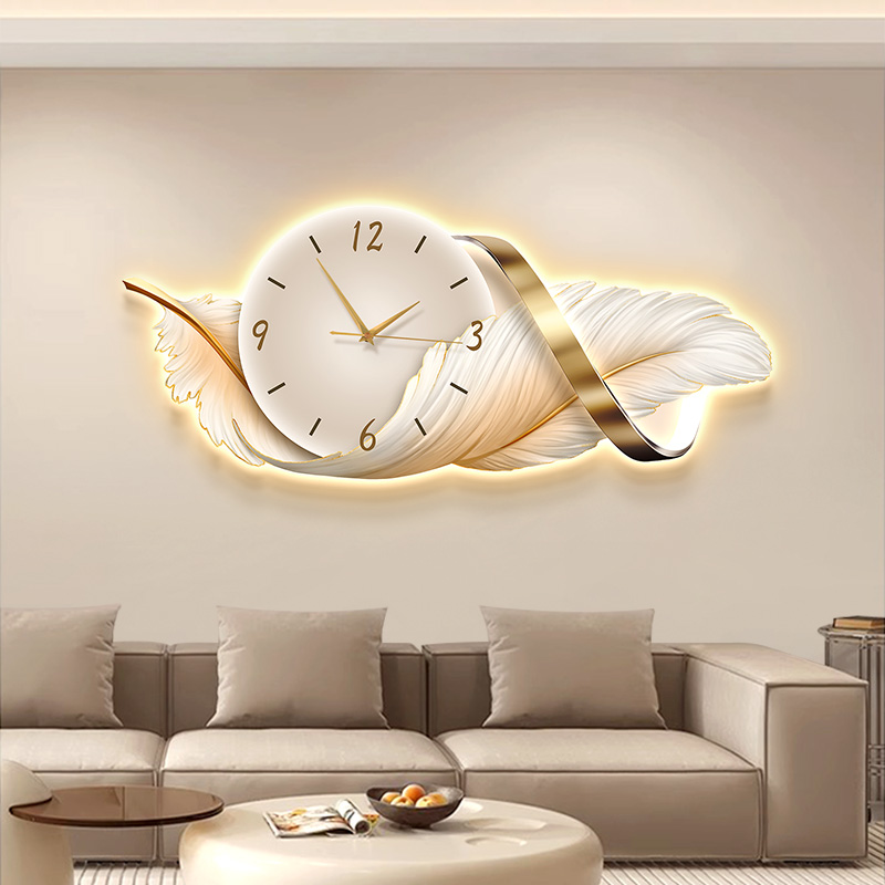 Resin Art Wall Clock - Büyük Boy Metal Duvar Sanatı Saat