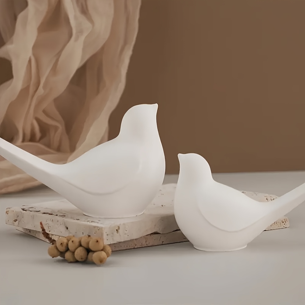 Resin Artist - Silikon kuş kalıbı, alçı, beton ve