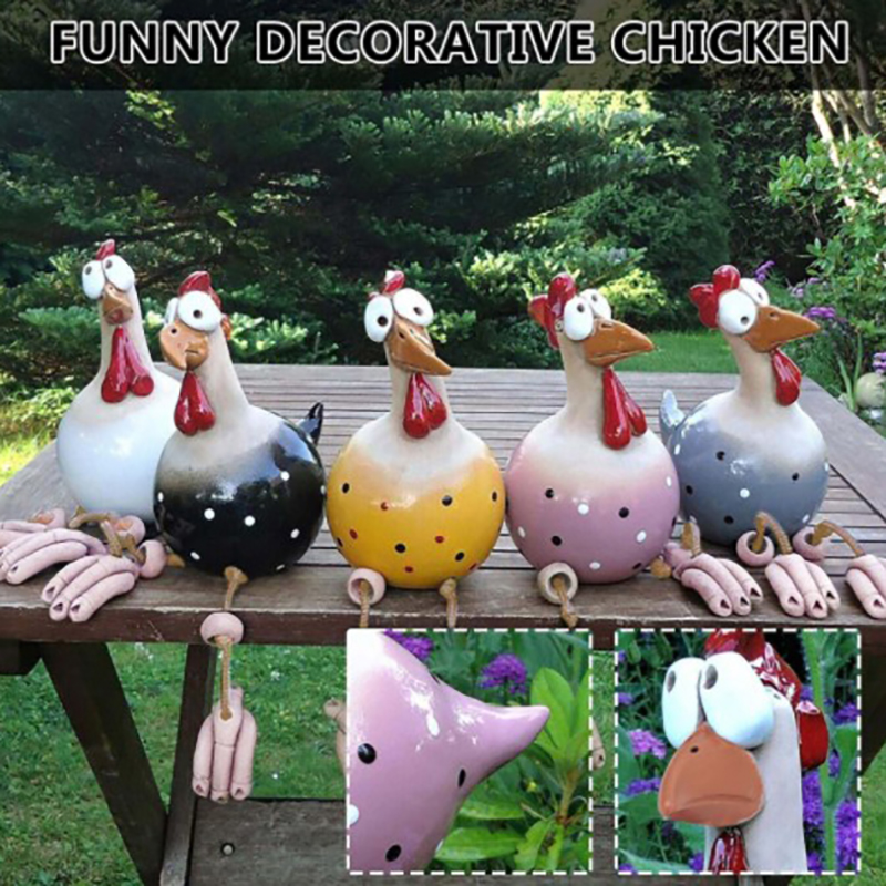 Komik Tavuk Çit Dekoru Reçine  - Resin Art Sculptures incelemesi ve fiyatı