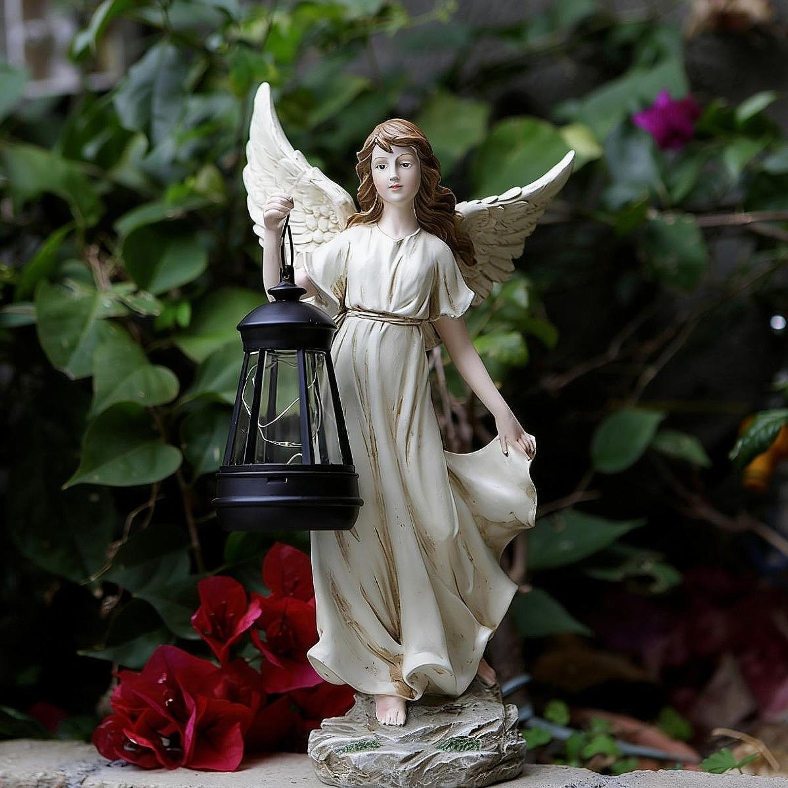 Reçine Bahçe Peri Figürü Güneş - Resin Art Sculptures incelemesi ve fiyatı