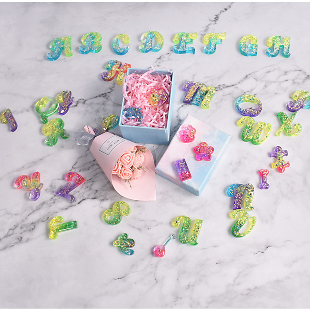 Alfabe Epoksi Reçine silikon k - Resin Art Pen incelemesi ve fiyatı