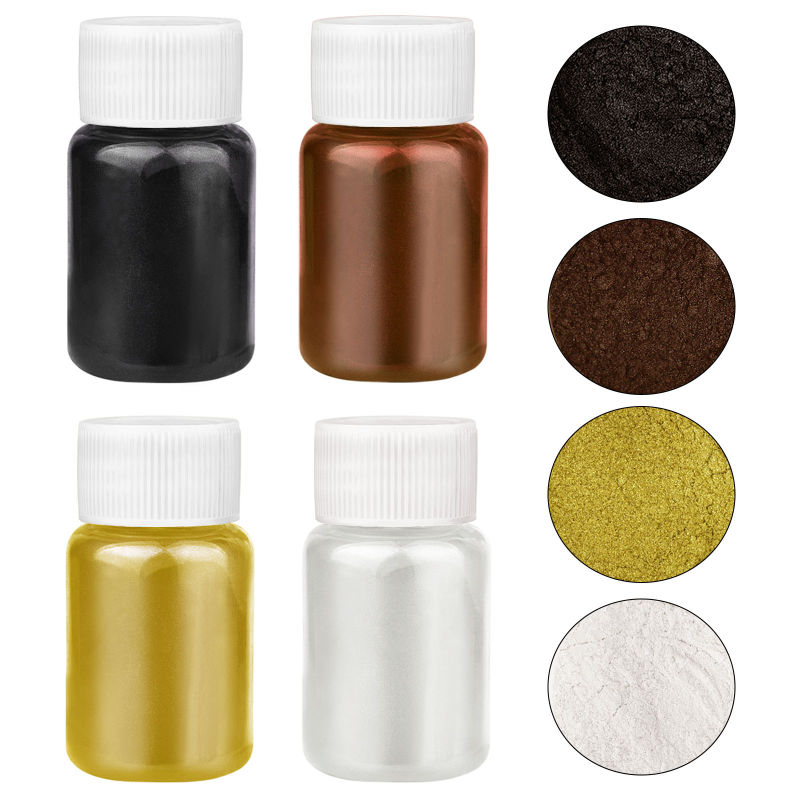 4 renk/Set sedefli toz reçine  - Pearl Powder Resin incelemesi ve fiyatı