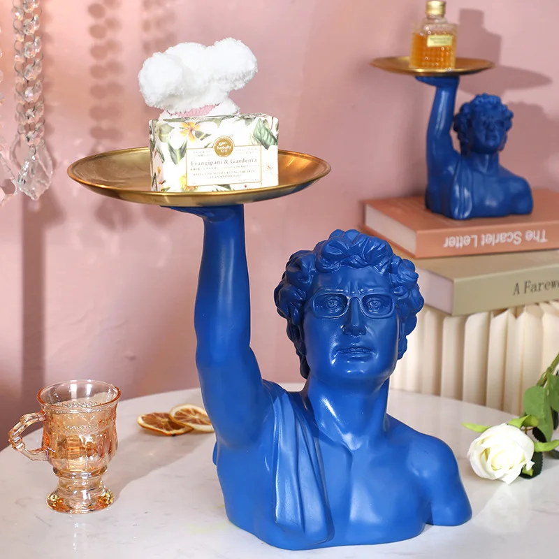 David Heykeli Tepsisi Klasik M - Resin Art Gift For Anniversary incelemesi ve fiyatı