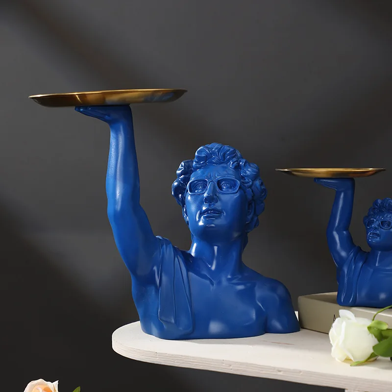 David Heykeli Tepsisi Klasik M - Resin Art Gift For Anniversary incelemesi ve fiyatı