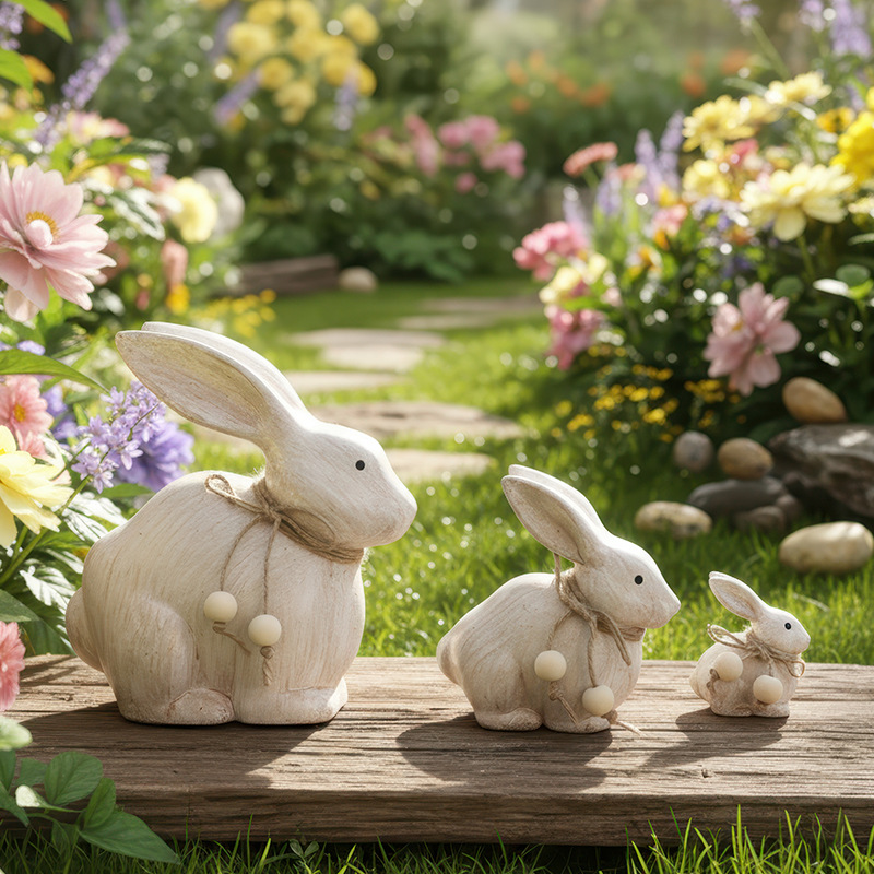 Bahçe Sanatı Figürü Avlu Balko - Resin Art And Wood incelemesi ve fiyatı