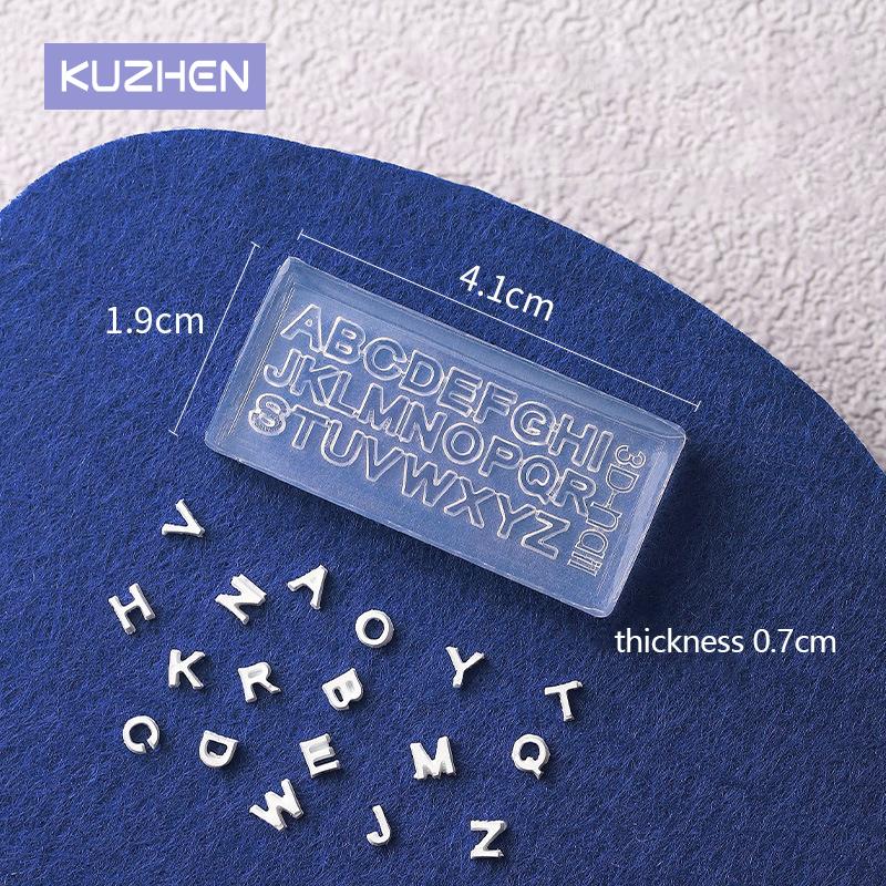 A-Z mektuplar Nail Art silikon - Resin Art Zone incelemesi ve fiyatı