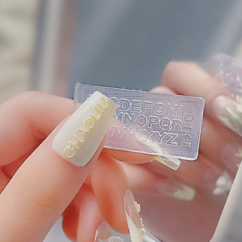 A-Z mektuplar Nail Art silikon - Resin Art Zone incelemesi ve fiyatı