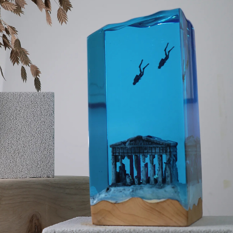 YENİ Denizcilik Sanatı Ev Deko - Resin Art And Wood incelemesi ve fiyatı