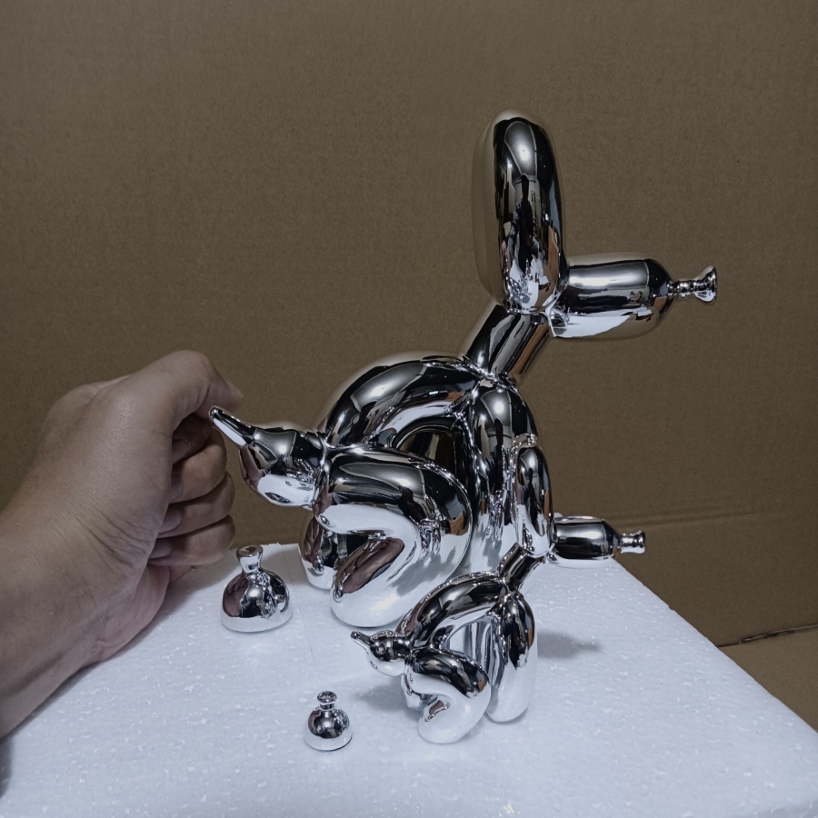 Modern Sanat Squat Balon Köpek - Resin Art And Wood incelemesi ve fiyatı