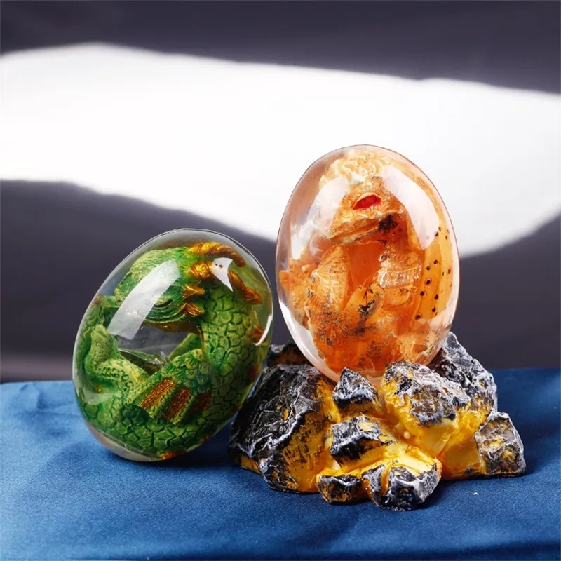 Lav ejderha yumurta heykeli st - Resin Art Stand incelemesi ve fiyatı
