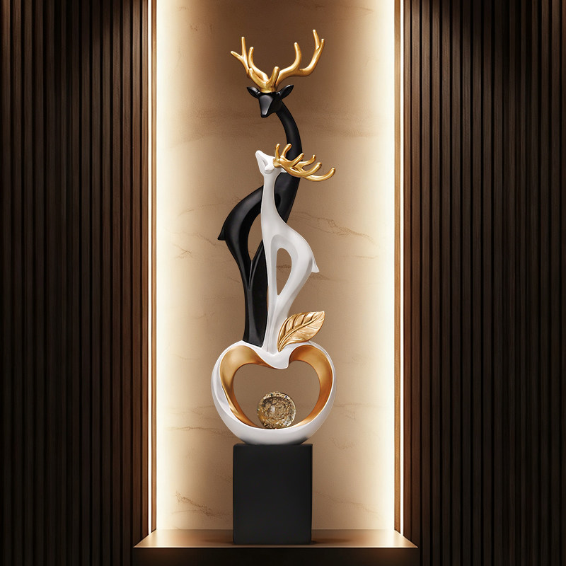 Ev Dekorasyonu Soyut Bir Çift  - Resin Art Stand incelemesi ve fiyatı