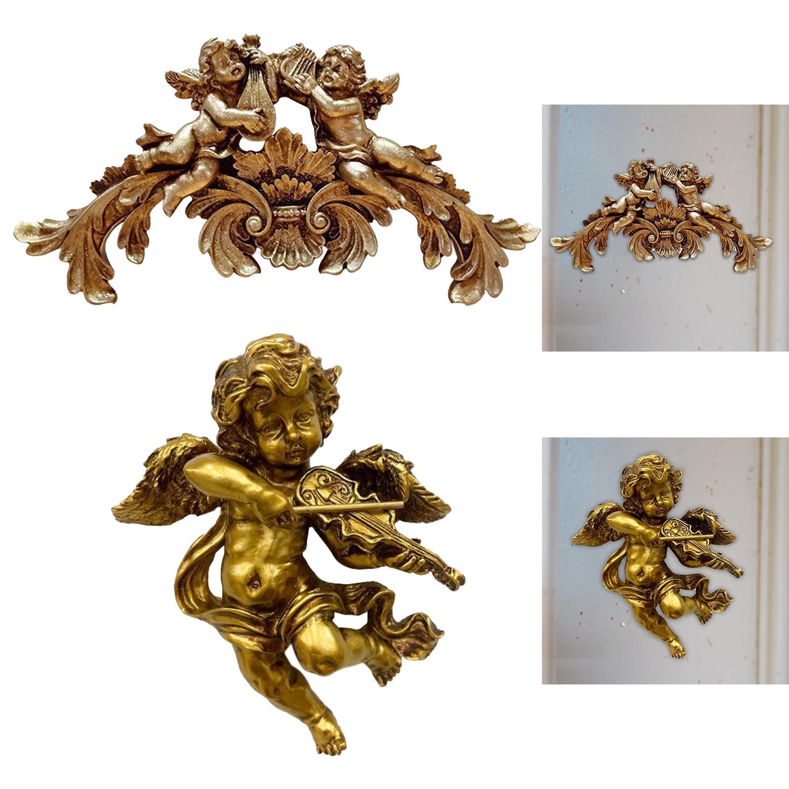 Melek Duvar Heykel Ev Dekorasy - Resin Art Gift For Birthday incelemesi ve fiyatı