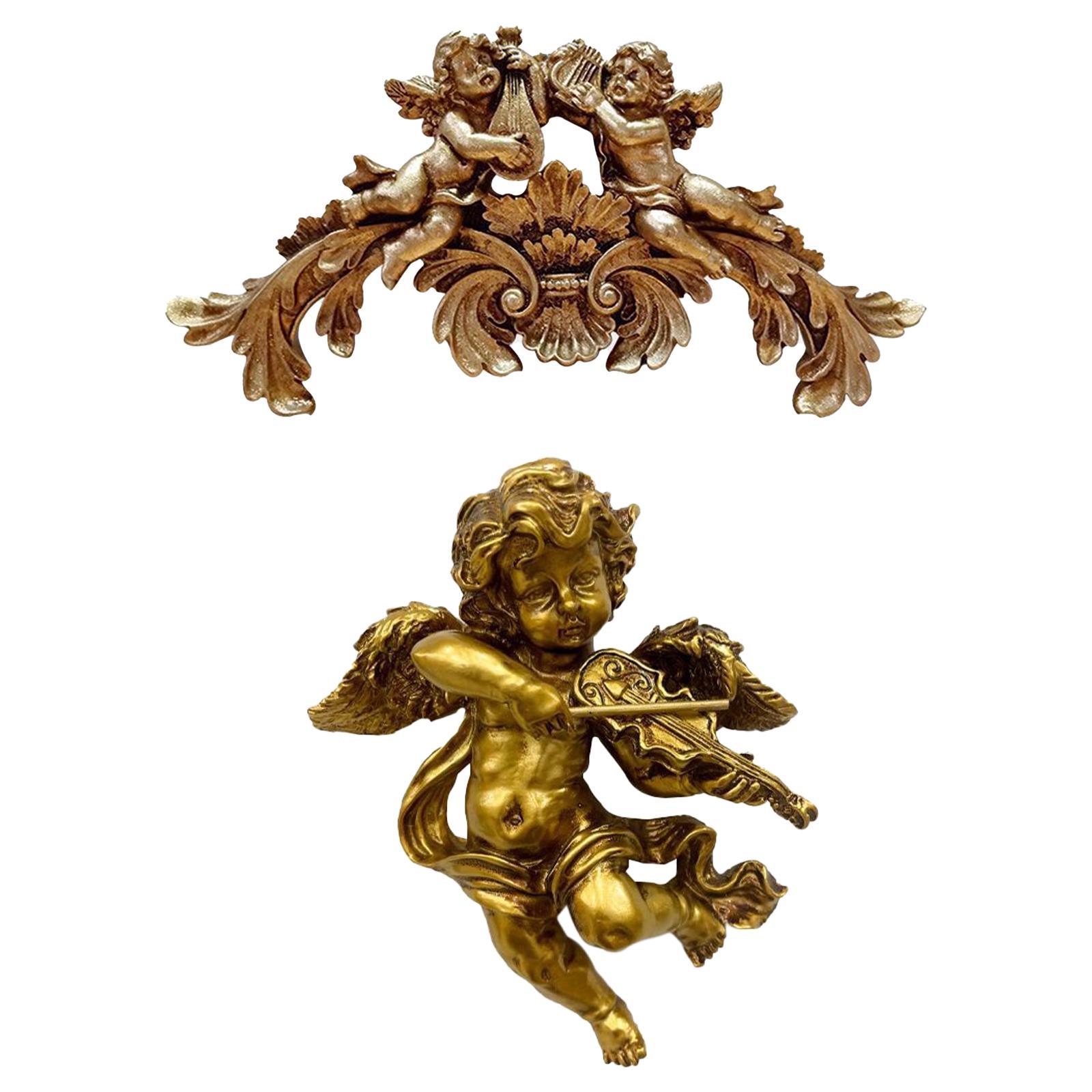 Melek Duvar Heykel Ev Dekorasy - Resin Art Gift For Birthday incelemesi ve fiyatı