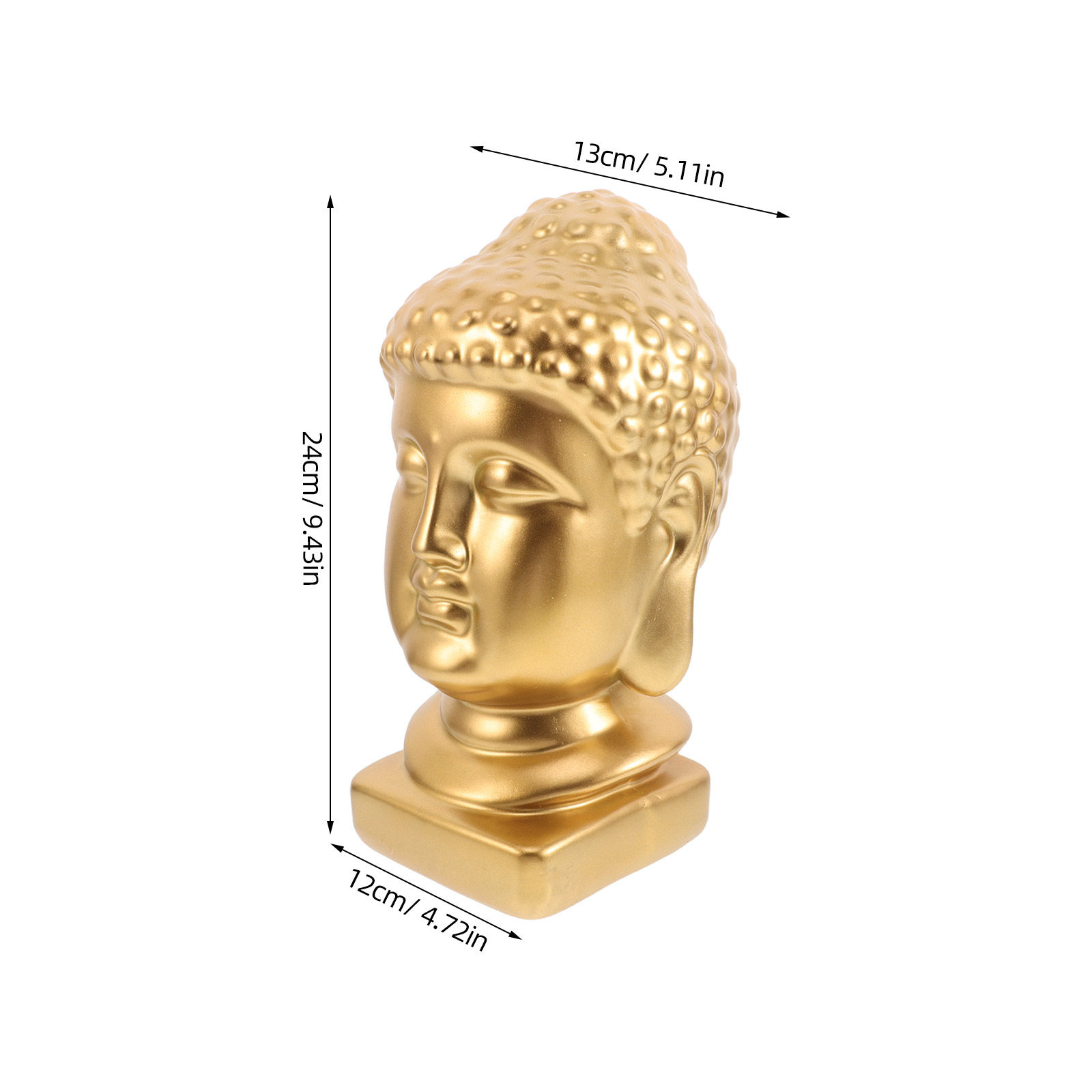 Reçine Buda Başı Sanat Heykeli - Resin Art And Decor incelemesi ve fiyatı