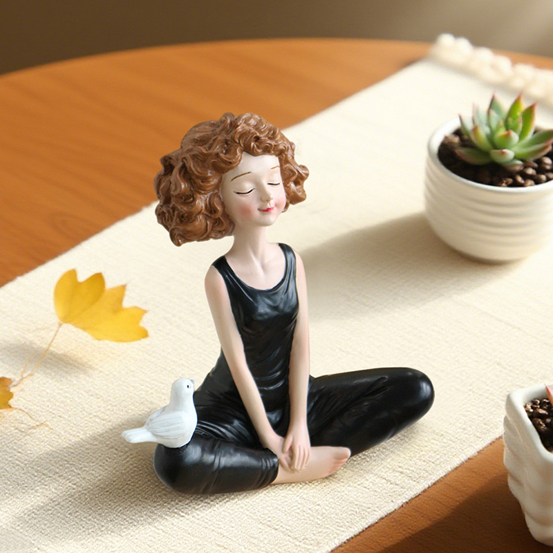 Yoga Kız Figürleri Yoga Heykel - Resin Art And Decor incelemesi ve fiyatı