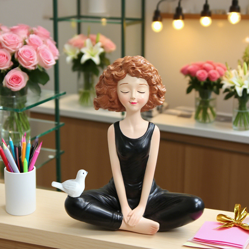 Yoga Kız Figürleri Yoga Heykel - Resin Art And Decor incelemesi ve fiyatı