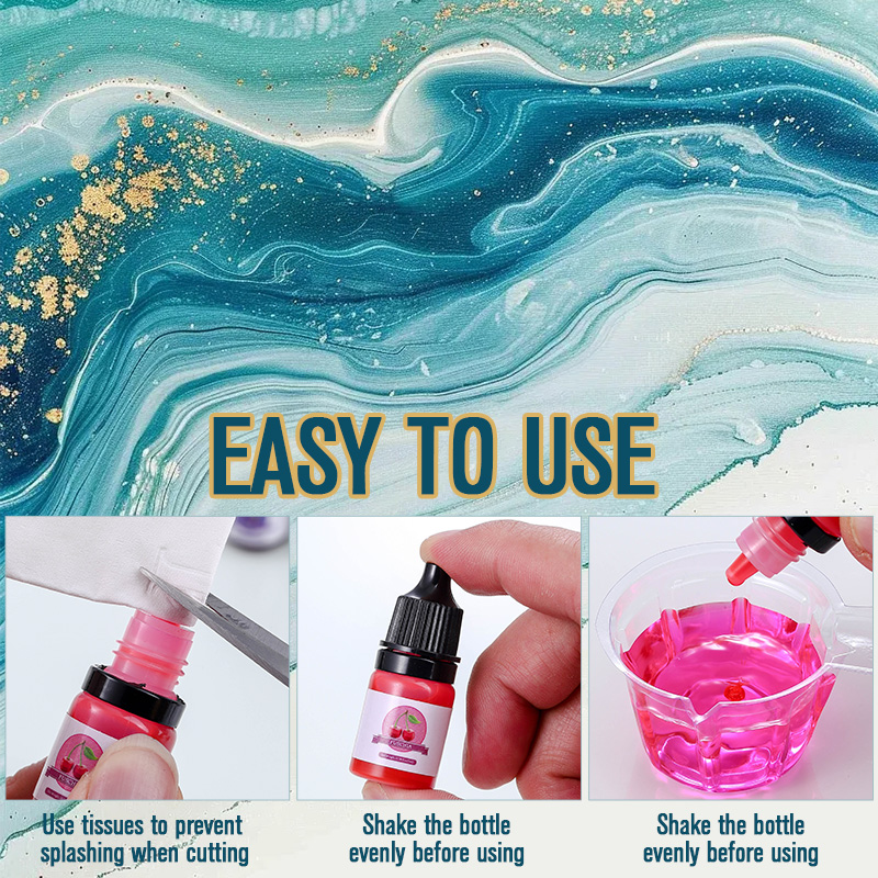 Epoksi Reçine Renk Pigmenti 24 - Resin Art Pen incelemesi ve fiyatı