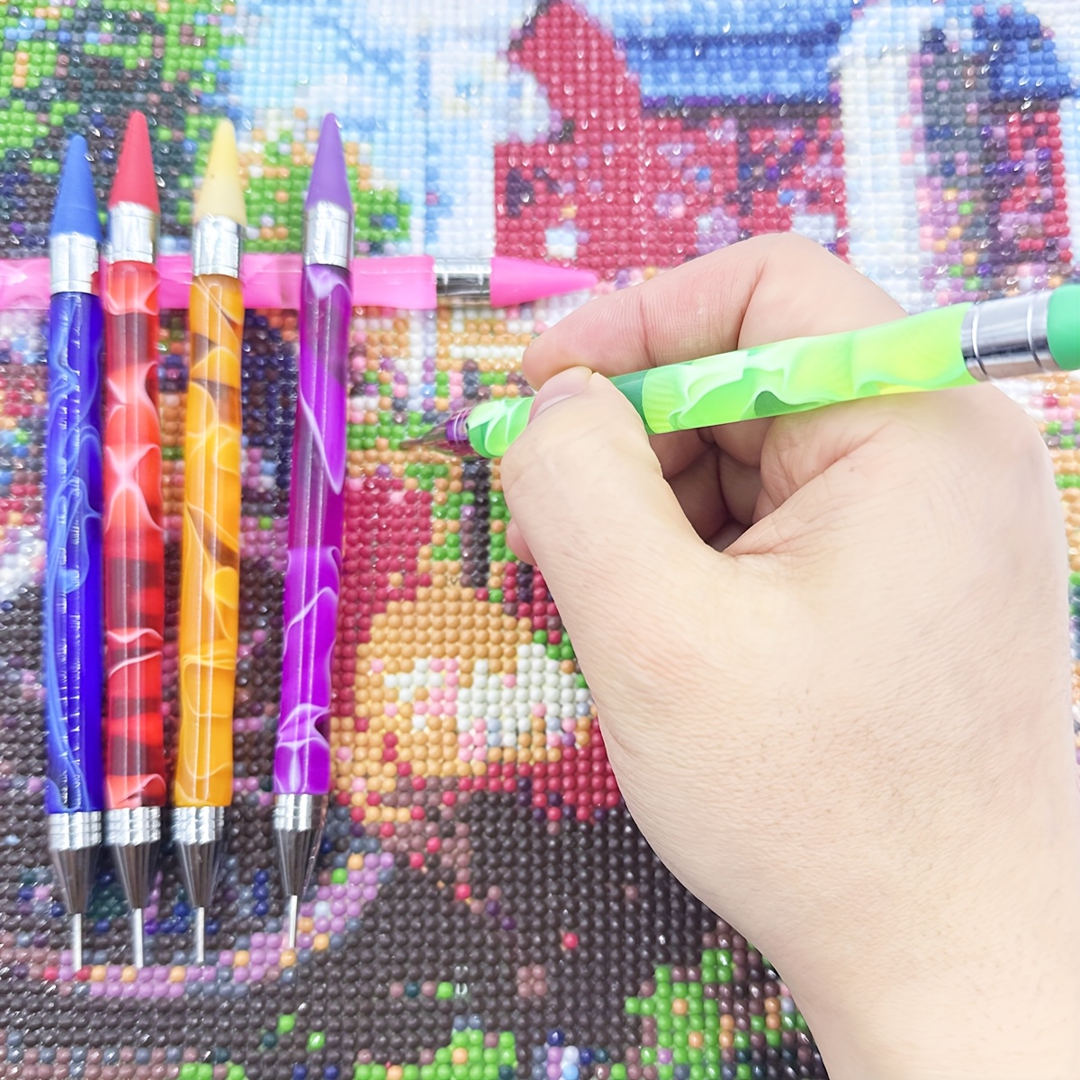 2 adet çift uçlu balmumu kalem - Resin Art Pen incelemesi ve fiyatı