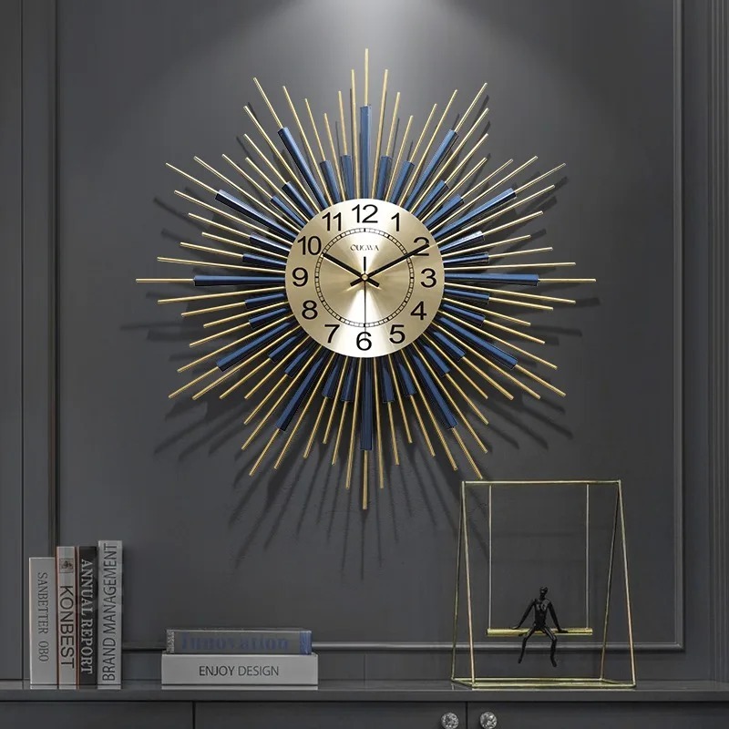 Modern Lüks Duvar Saati Oturma - Resin Art Wall Clock incelemesi ve fiyatı