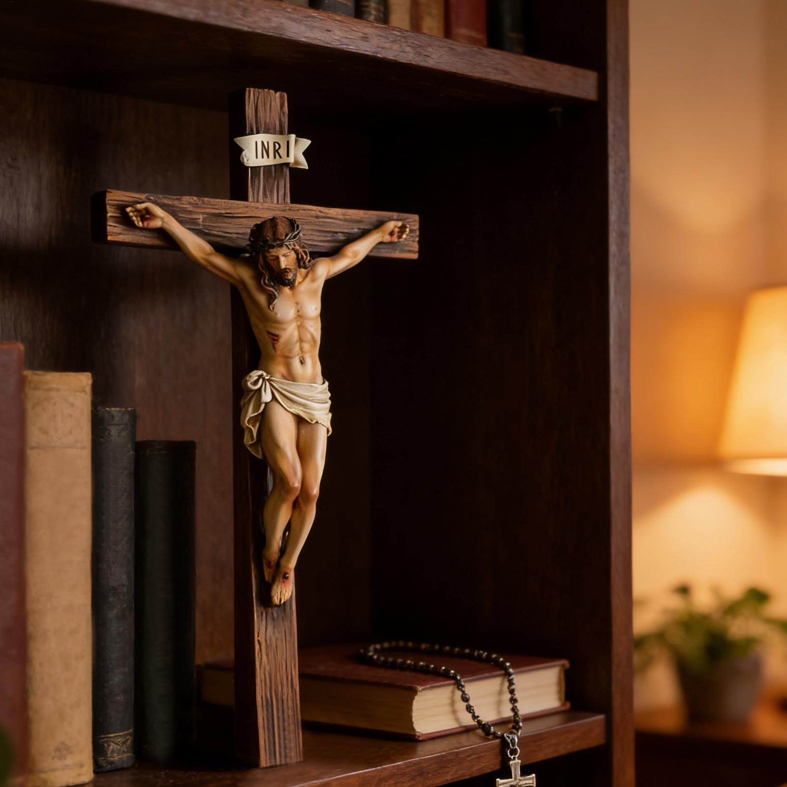 El Boyaması İsa Figürü 24,4 cm - Resin Art Sculptures incelemesi ve fiyatı
