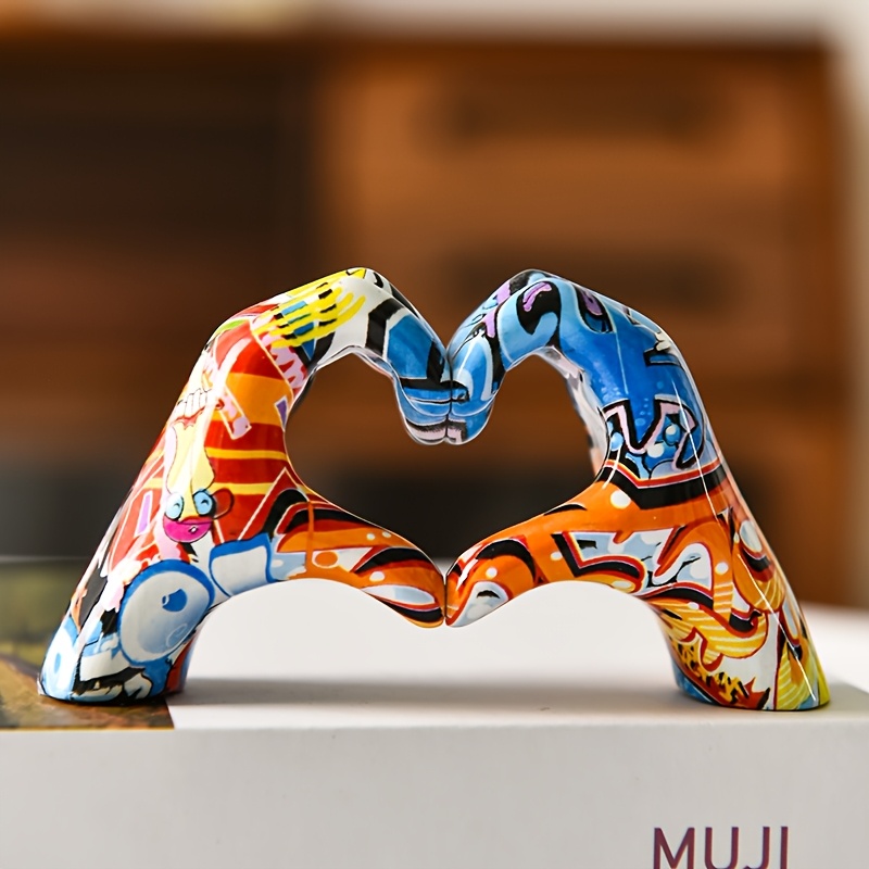 Kişiselleştirilmiş Renkli Kalp - Resin Art Gift For Birthday incelemesi ve fiyatı