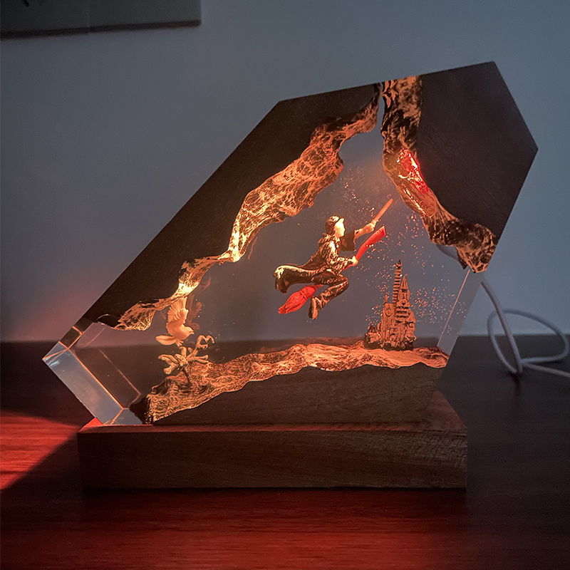 Ahşap Reçine Epoksi Lamba Sihi - Resin Artist incelemesi ve fiyatı