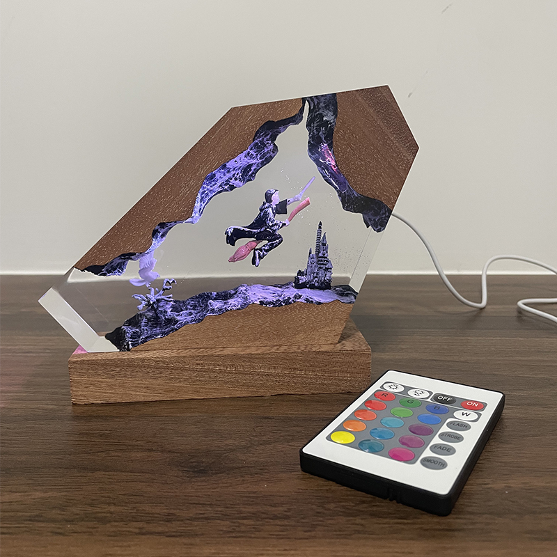 Ahşap Reçine Epoksi Lamba Sihi - Resin Artist incelemesi ve fiyatı