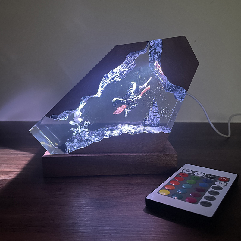 Ahşap Reçine Epoksi Lamba Sihi - Resin Artist incelemesi ve fiyatı