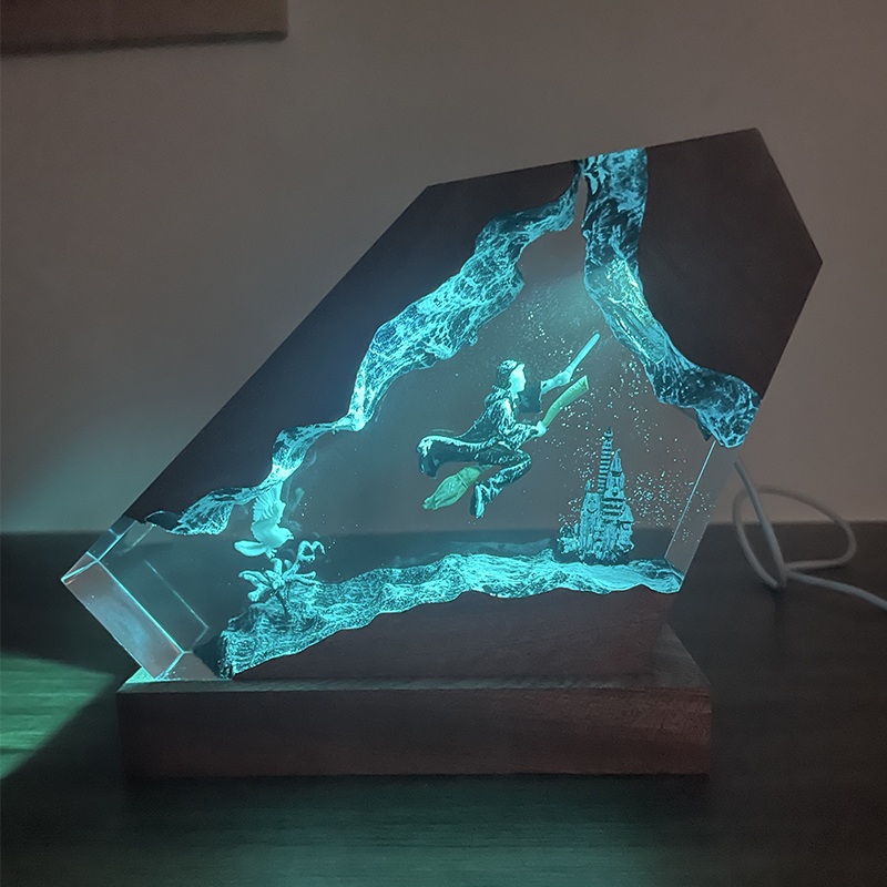 Ahşap Reçine Epoksi Lamba Sihi - Resin Artist incelemesi ve fiyatı
