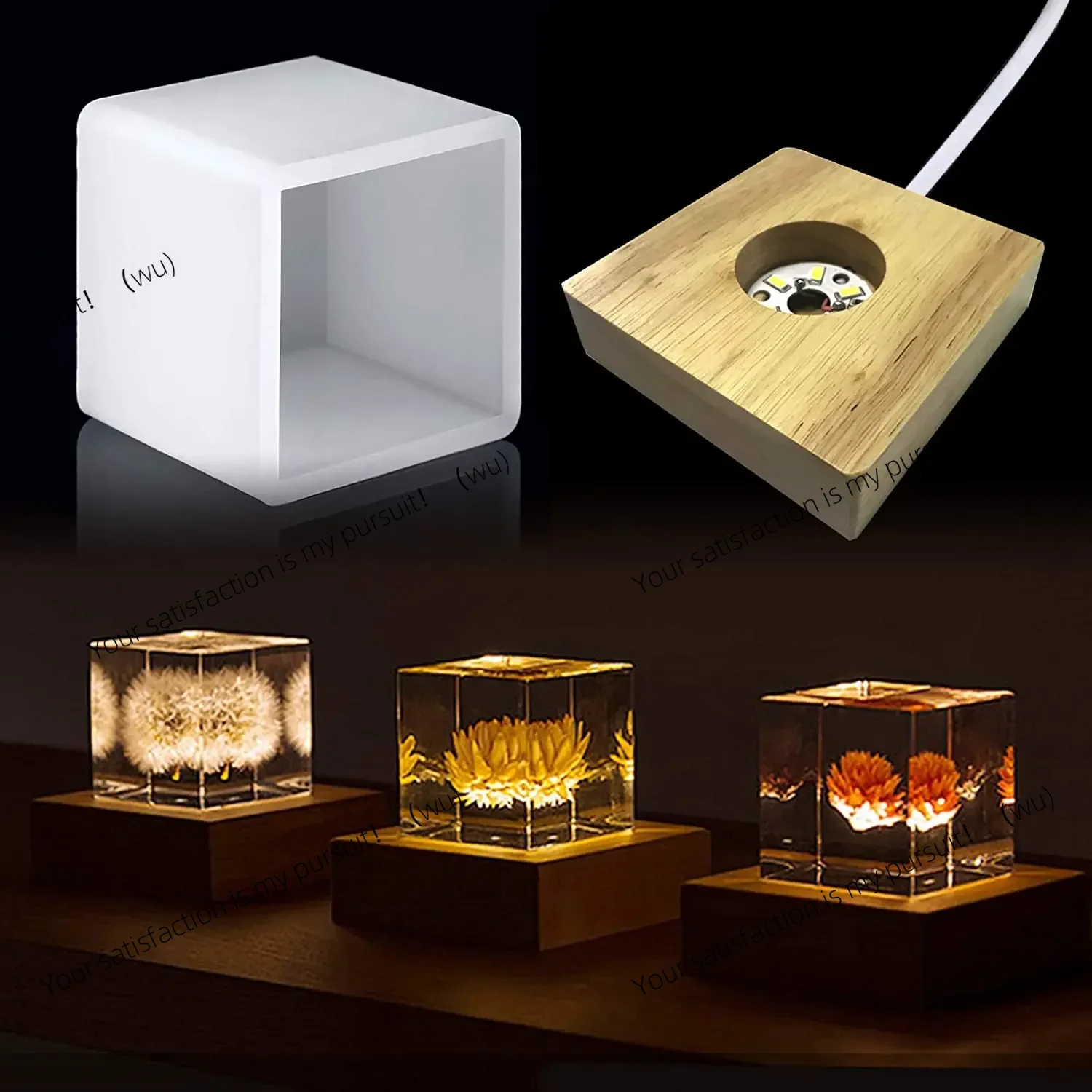 Kare Işıklı Reçine Kalıbı, Reç - Resin Art Stand incelemesi ve fiyatı