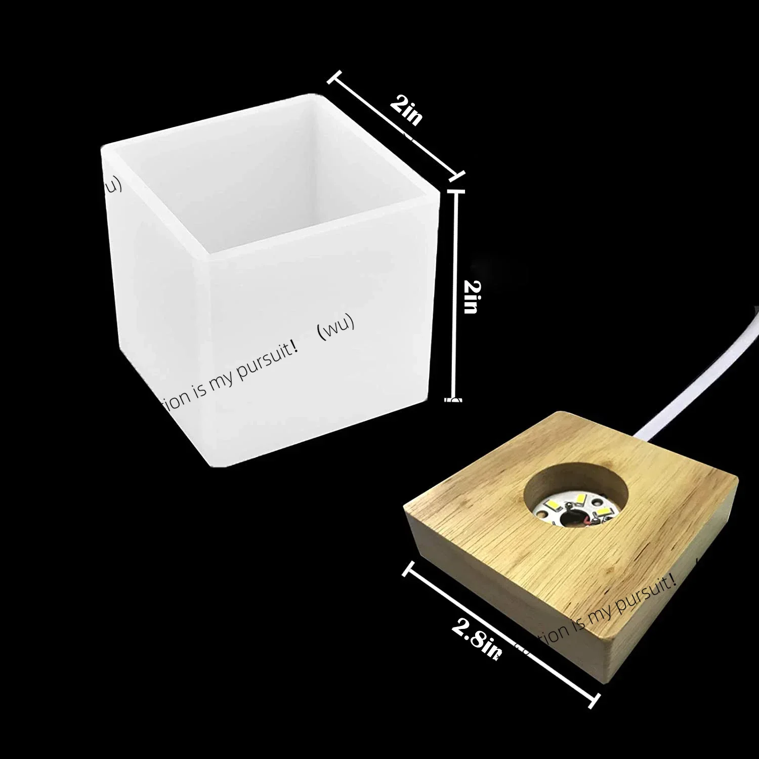 Kare Işıklı Reçine Kalıbı, Reç - Resin Art Stand incelemesi ve fiyatı