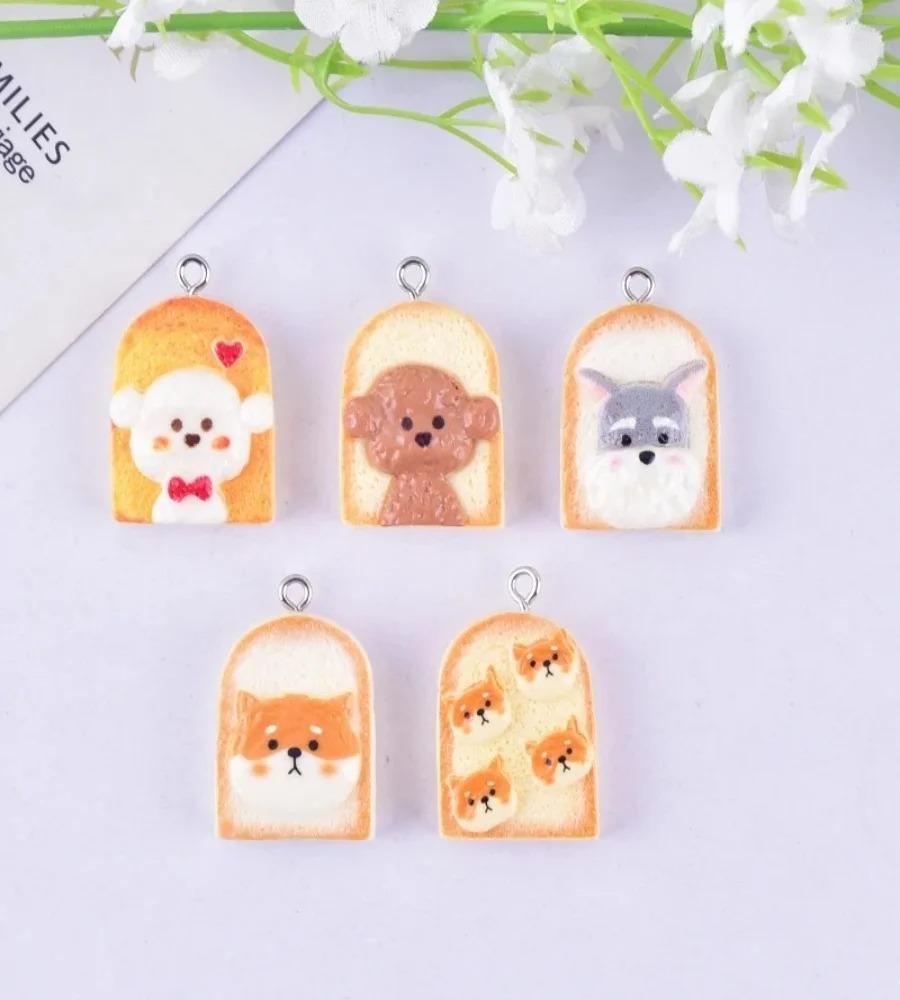 10 adet sevimli tost köpek reç - Resin Art And Decor incelemesi ve fiyatı
