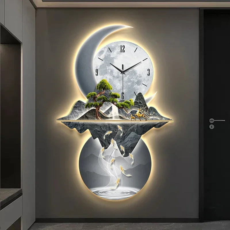 Sanatsal Duvar Saatleri Led Mo - Resin Art Wall Clock incelemesi ve fiyatı