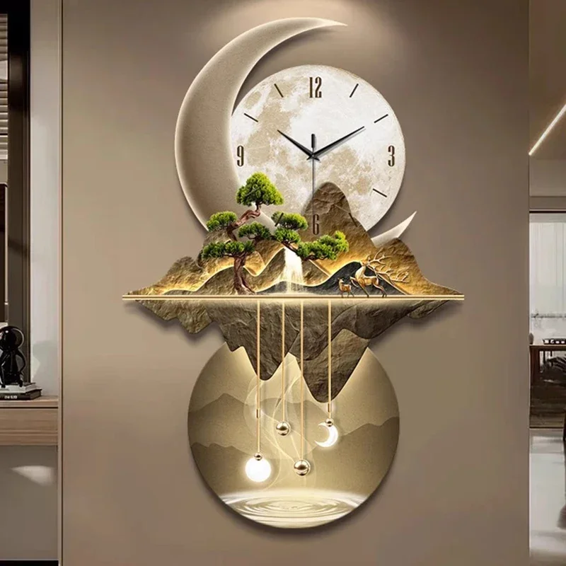 Sanatsal Duvar Saatleri Led Mo - Resin Art Wall Clock incelemesi ve fiyatı