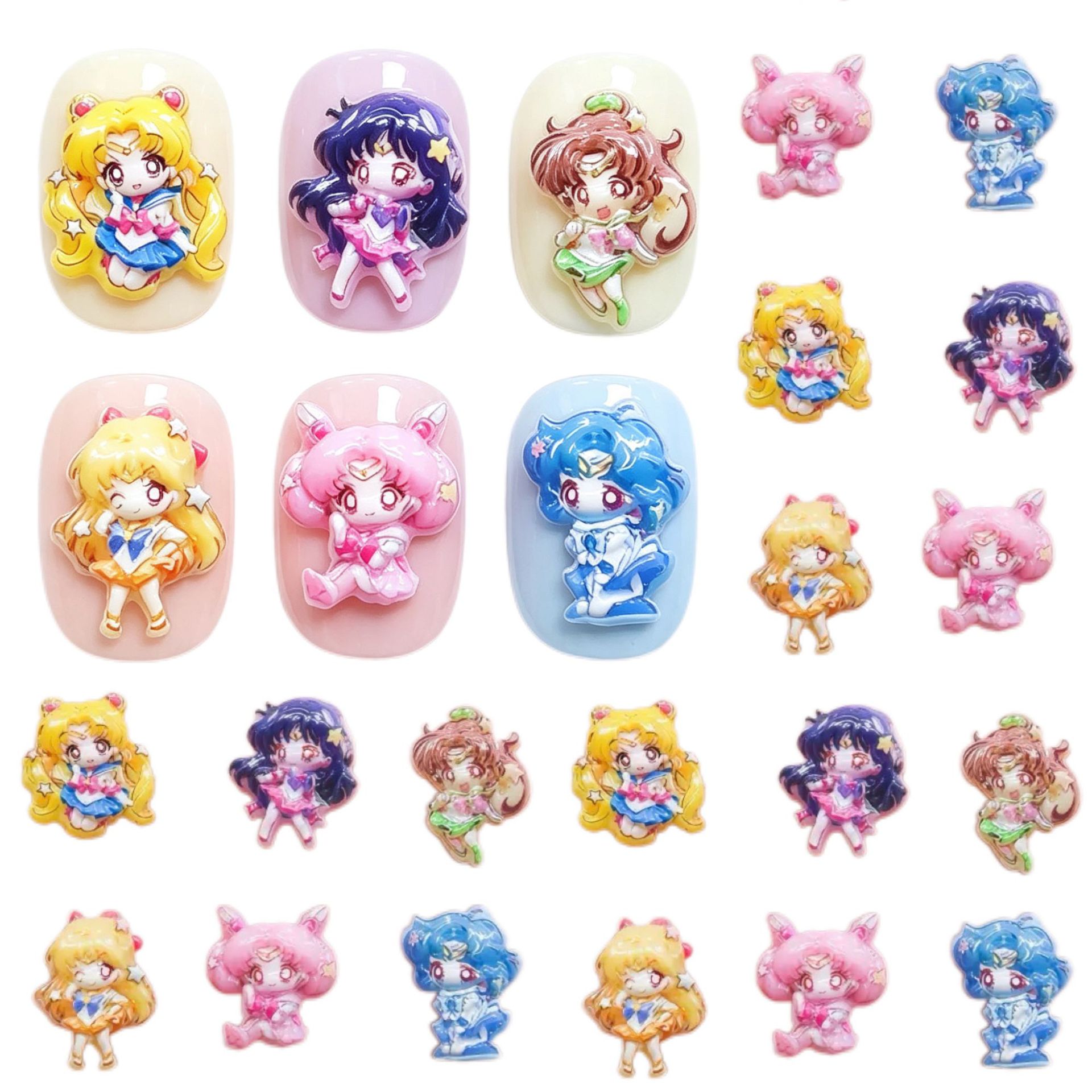 30/100 adet Karikatür Sailor M - Resin Art Gel incelemesi ve fiyatı