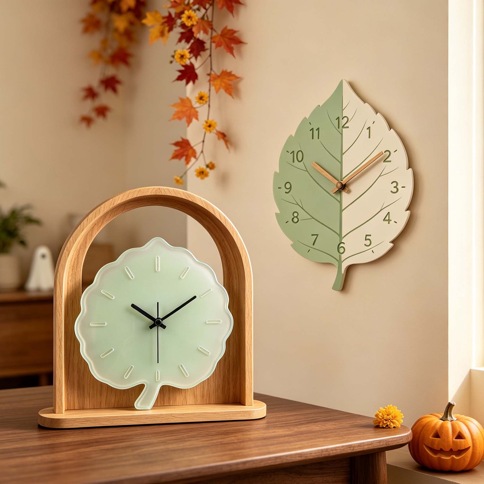 Saat Silikon Kalıpları Yaprak  - Resin Art Wall Clock incelemesi ve fiyatı
