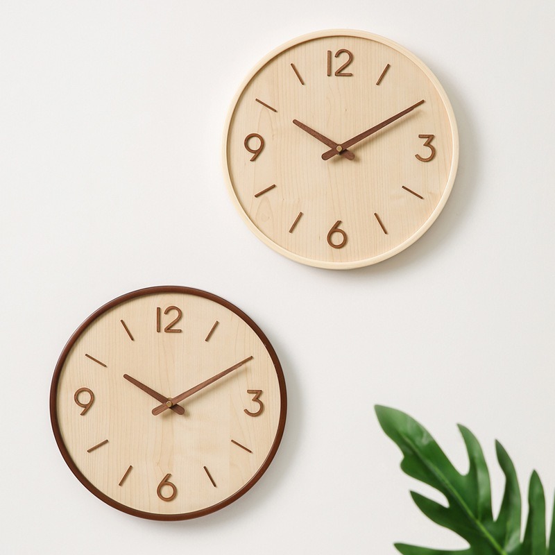 Modern Ahşap Sessiz Sanat Duva - Resin Art Wall Clock incelemesi ve fiyatı