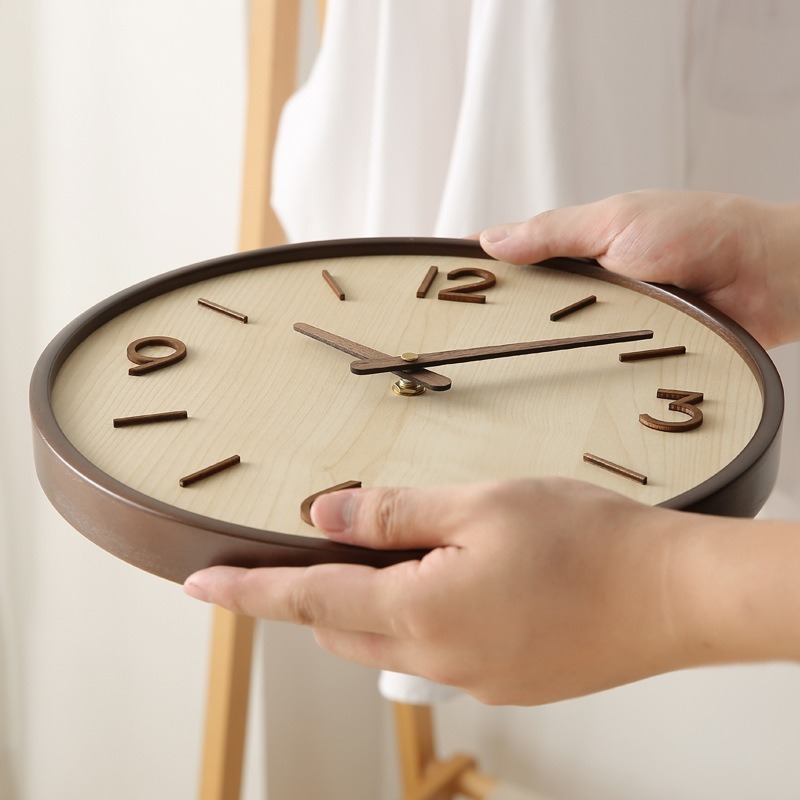 Modern Ahşap Sessiz Sanat Duva - Resin Art Wall Clock incelemesi ve fiyatı
