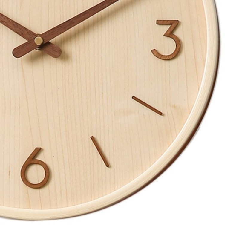 Modern Ahşap Sessiz Sanat Duva - Resin Art Wall Clock incelemesi ve fiyatı