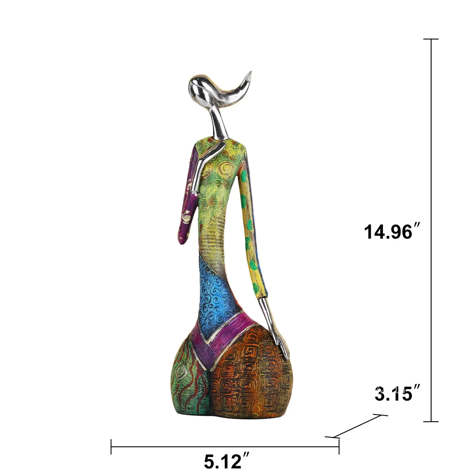 Boyama Kadın Reçine Heykeli Fi - Resin Art Workshop incelemesi ve fiyatı