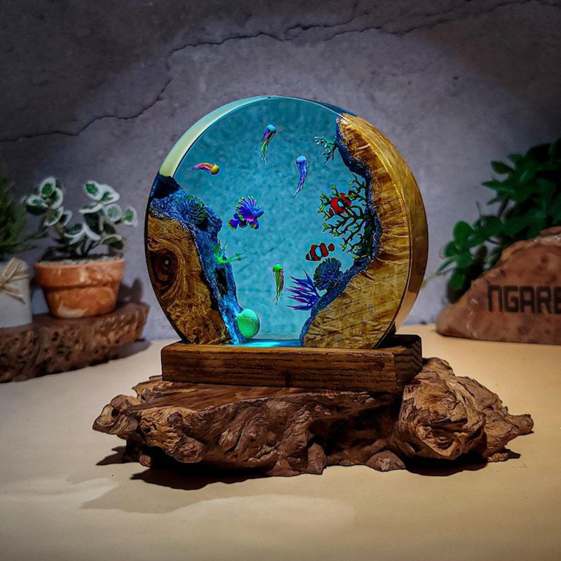 Okyanus Akvaryumu Organizma Re - Resin Art And Decor incelemesi ve fiyatı